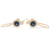 Triple Dot Earrings - Australian Sapphires - READY TO SHIP